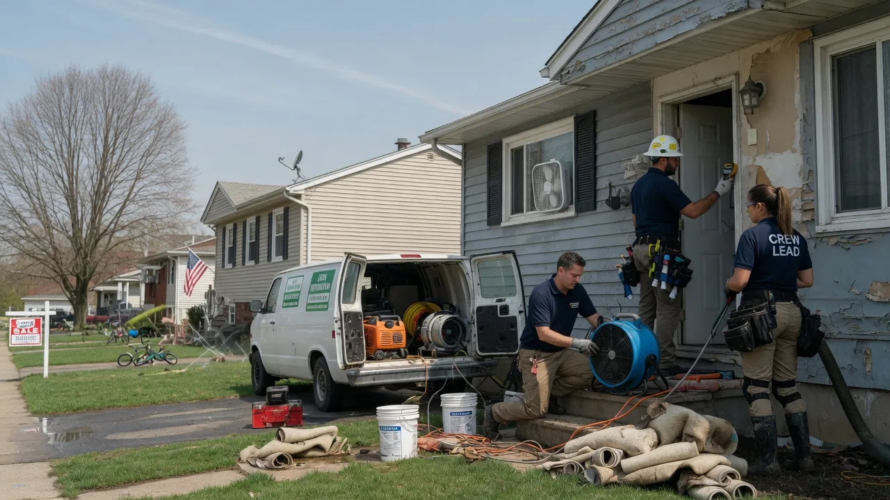Flood Cleanup in Middletown Springs, VT near me